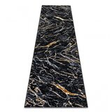 RugsX Tekač, tekač ALLURE 1963 Marmor - strukturna, elegantna, glamur črna / zlato 60x200 cm, (22045321) | Shoptok.si