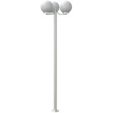  Vanjske podne lampe 2 kom. srebrne 215 cm nehrđajući čelik | Eponuda.com