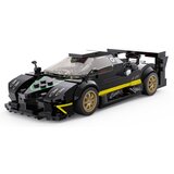  Licencirani auto na daljinsko upravljanje i sastavljanje 1:28 Pagani Zonda RASTAR - crni | Shoptok.si