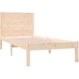  Posteljni okvir trden les 75x190 cm, (20906460) | Shoptok.si