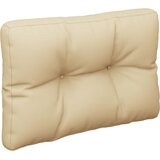  Jastuk za palete bež 60 x 40 x 12 cm od tkanine | Eponuda.com