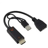 HDMI M. na Displayport M. F. Konvertor Kettz H2DP-023 0.23CM 4K 60Hz Cene