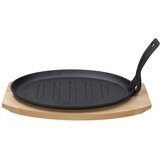 Tognana Ponev z lesenim podstavkom Fusion Taste 32x17xh2cm / ovalna / ghisa, les, (5000198629) Cene