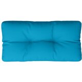  The Living Store Blazina za kavč iz palet svetlo modra 80x40x12 cm blago - Blazina Za Palete, (21487456) | Shoptok.si