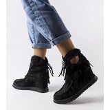 Gemre Black wedge ankle boots Giudice | Shoptok.si