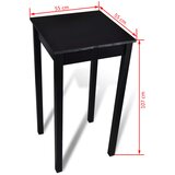  Barski Stol s 2 Barske Stolice Crne | shoptok.hr