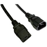 Akyga tok priključni kabel [1x ženski konektor IEC C19\, 16 A - 1x moški konektor IEC\, C14] 1.80 m črna, (20414186) | Shoptok.si