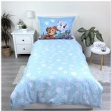 Jerry Fabrics Modra enojna bombažna otroška posteljnina 140x200 cm Paw Patrol – | Shoptok.si