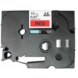 Brother Tze-431 združljiv laminirani trak - 12 mm X 8 metrov črno/rdeč, (21405987) | Shoptok.si