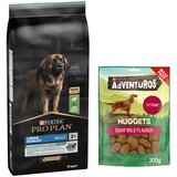 Pro Plan PURINA suha pasja hrana 14 kg + Adventuros Nuggets priboljški 300 g gratis! - Large Adult Robust jagnjetina & riž Sensitive Digestion | Shoptok.si