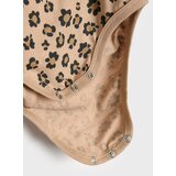 Sinsay Pamučni body s leopard uzorkom i mašnom 2 pack | shoptok.hr