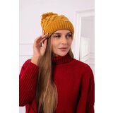 Kesi Cap with fleece Wanda K281 mustard Cijene