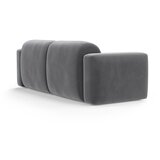 Cosmopolitan Design Siva baršunasti sofa 220 cm Strino – | shoptok.hr