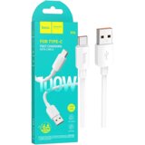 hoco. . USB kabl za smartphone, USB-A to type C, 100W, bijela - X96 Hyper, 100W, White Cijene