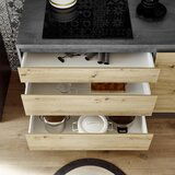 Modern Living Moderen Kuhinjski Blok Brez Aparatov Troja, Antracit | Shoptok.si