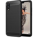 Carbon maska za HUAWEI P20 PRO crna | shoptok.hr