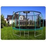 Neo-Sport profilirani vrtni trampolin 374 cm (12 ft) s unutarnjom mrežom,tirkizni | shoptok.hr
