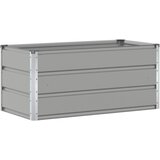  Sadilica Svijetlo siva 100 x 50 x 45 cm Cinkani čelik | shoptok.hr