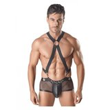  Muški sexy veš Axel Harness 1, Crni Cene