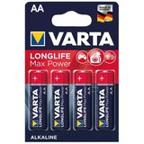 Varta 4706101404 - pakovanje od 4 alkalne baterije LONGLIFE AA 1,5 V | Eponuda.com
