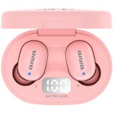 Aiwa Bluetooth slušalke EBTW-150PK, roza | Shoptok.si
