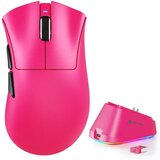 Attack Shark bežični gaming miš V3Pro PAW3311/25000 dpi/omron switches/pink + charging dock Cene