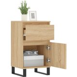 vidaXL Komoda sonoma hrast 40x35x70 cm inženirski les | Shoptok.si