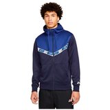 Nike Puloverji M NSW REPEAT PK FZ HOODIE Modra | Shoptok.si