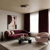  plafonsko svetlo flat 3xE27/15W/230V 55x60 cm bež/krem/bordo | Eponuda.com