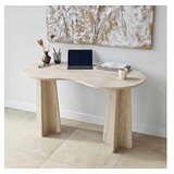 Hanah home radni sto infini travertine | Eponuda.com