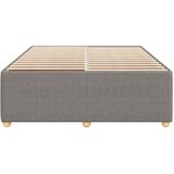  Okvir za krevet bez madraca smeđesivi 140 x 190 cm od tkanine | shoptok.hr