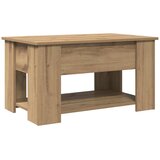  Stol za kavu Artisan hrast 79x49x41 cm Konstruirano drvo | Eponuda.com
