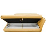 MID.YOU LEŽALNIK, rumena tekstil | Shoptok.si