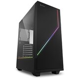 Sharkoon Kućište gaming, FLOW, RGB, ATX, 1x120mm fan, Tempered Glass | Eponuda.ba