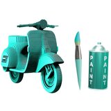 Cartonic 3D puzzle Scooter | shoptok.hr