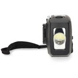 Nedis RDFMCR2000BK-Radio AM/FM sa ručnom kurblom, solarnim panelom i LED svetiljkom 2000 mAh | Eponuda.com