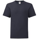 Fruit Of The Loom Navy blue children's t-shirt in combed cotton | shoptok.hr