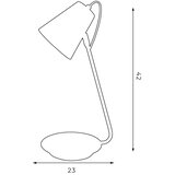  Stona lampa STOLNE LAMPE 1xE27/60W/230V | Eponuda.com