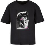 Miss Tee Majica 'Tongues Out' roza / črna / bela | Shoptok.si