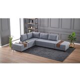 Atelier Del Sofa Kutna garnitura na razvlačenje BELLA SOFT, lijeva, siva | shoptok.hr