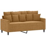  Dvosjed smeđi 140 cm baršunasti | shoptok.hr