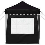  Rastezljivi šator za zabave 195 x 195 x 245 cm Crna | shoptok.hr