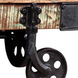  Stolić za kavu od obnovljenog drva 90 x 45 x 35 cm | shoptok.hr