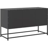 TV ormarić crni 100,5x39x60,5 cm čelični | shoptok.hr