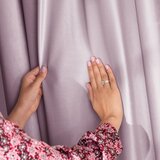  Curtain VELVET color powder pink style classic tape type of material - textiles velvet 140x245 AmeliaHome | shoptok.hr