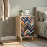  Noćni ormar OMMEN Hrast sonoma 36 x 33 x 60 cm | shoptok.hr
