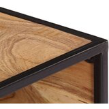  Stolić za kavu 70 x 70 x 32 cm od masivnog bagremovog drva | shoptok.hr