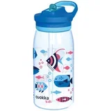 lonček Kids ecozen s slamico, 580 ml sea life 40281