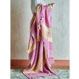 Bloomingville Žuta /ružičasta deka od recikliranog pamuka 130x160 cm Isnel – | shoptok.hr
