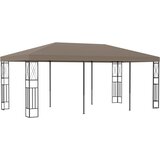  Sjenica od tkanine 6 x 3 m smeđe-siva | shoptok.hr